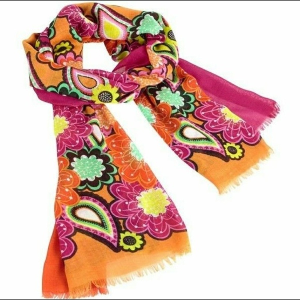 Vera Bradley Ziggy Zinnia Scarf